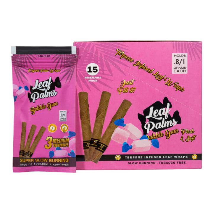 Leaf Palms Natural Pre-rolls: Slow Burn, Various Flavors, 100% Organic