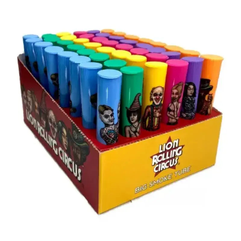 King Size Blunt Holder with Circus Character Designs