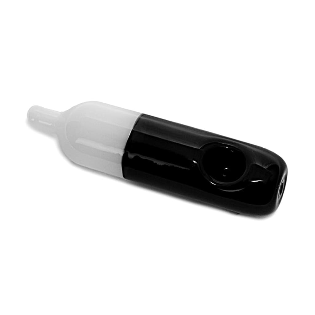 Milky Color Disposable Vape-shaped Glass Pipe