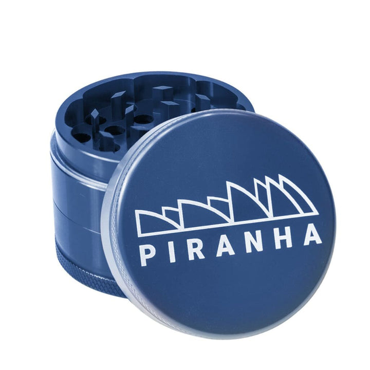 Piranha Aluminum 3-piece Grinder With Razor-sharp Teeth