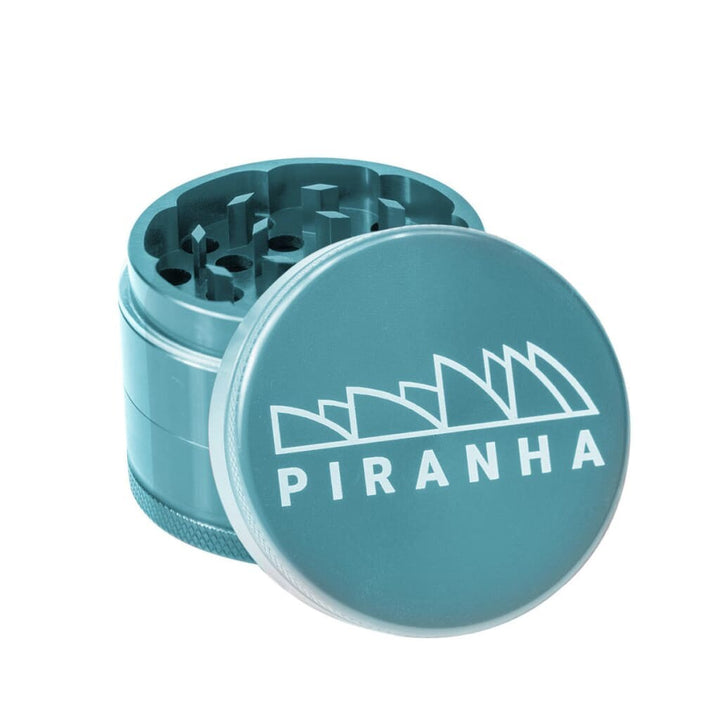 Piranha Aluminum 3-piece Grinder With Razor-sharp Teeth