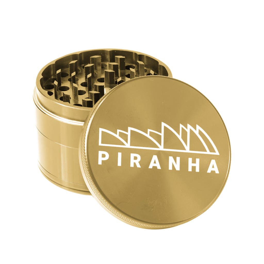 PIRANHA, ALUMINUM 4 PIECE GRINDER, 2.2IN 56MM