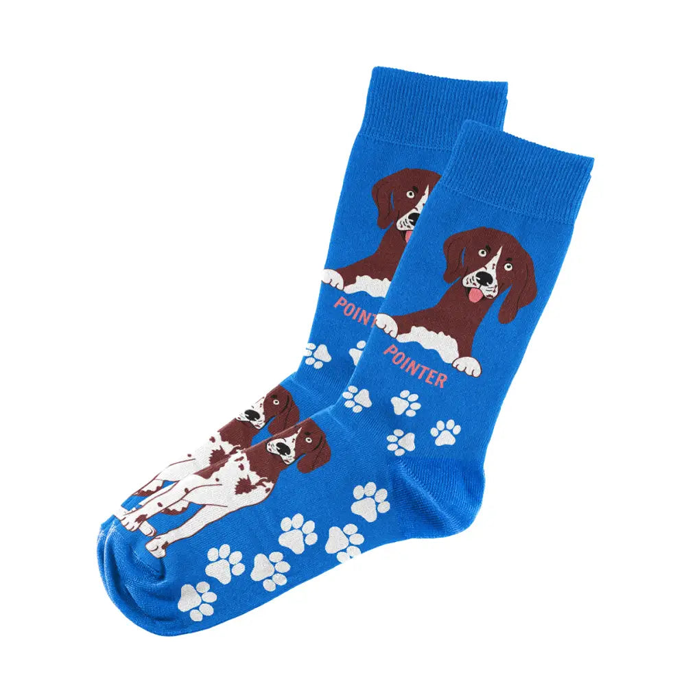 Pointer Socks Unisex Unique Fun Design Fits All, 70% Cotton, 25% Spandex, 5% Elastic