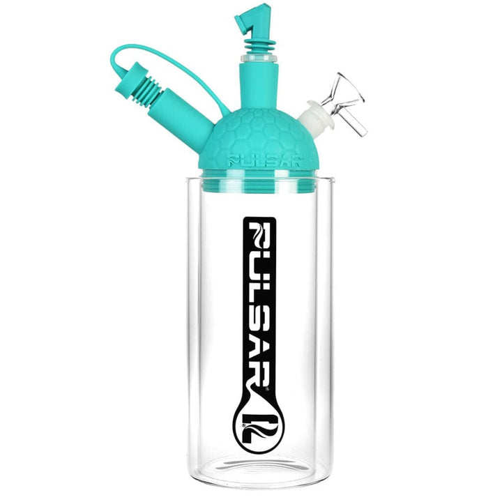 Gravity Water Pipe from Pulsar Rip Series with Bpa-free Silicone Topper