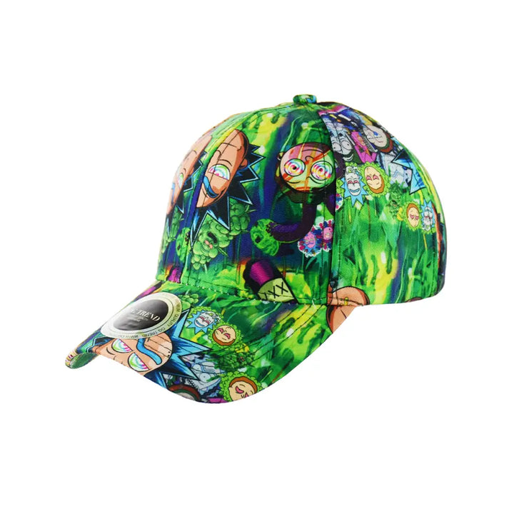 Ricky Print Baseball Hat Snapback Durable and Stylish