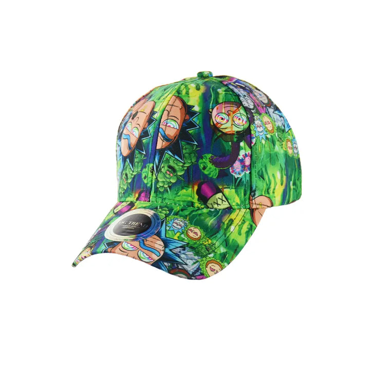 Ricky Print Baseball Hat Snapback Durable and Stylish