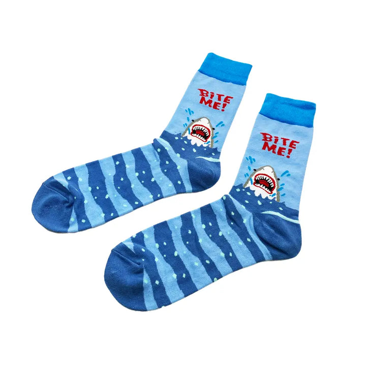 Shark Bite Socks Comfortable Fit for All Sizes