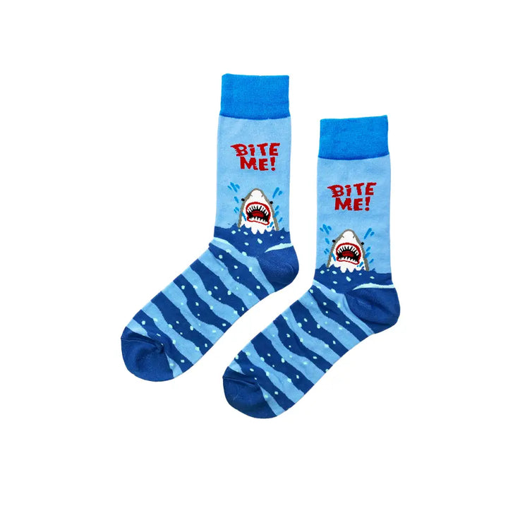 Shark Bite Socks Comfortable Fit for All Sizes