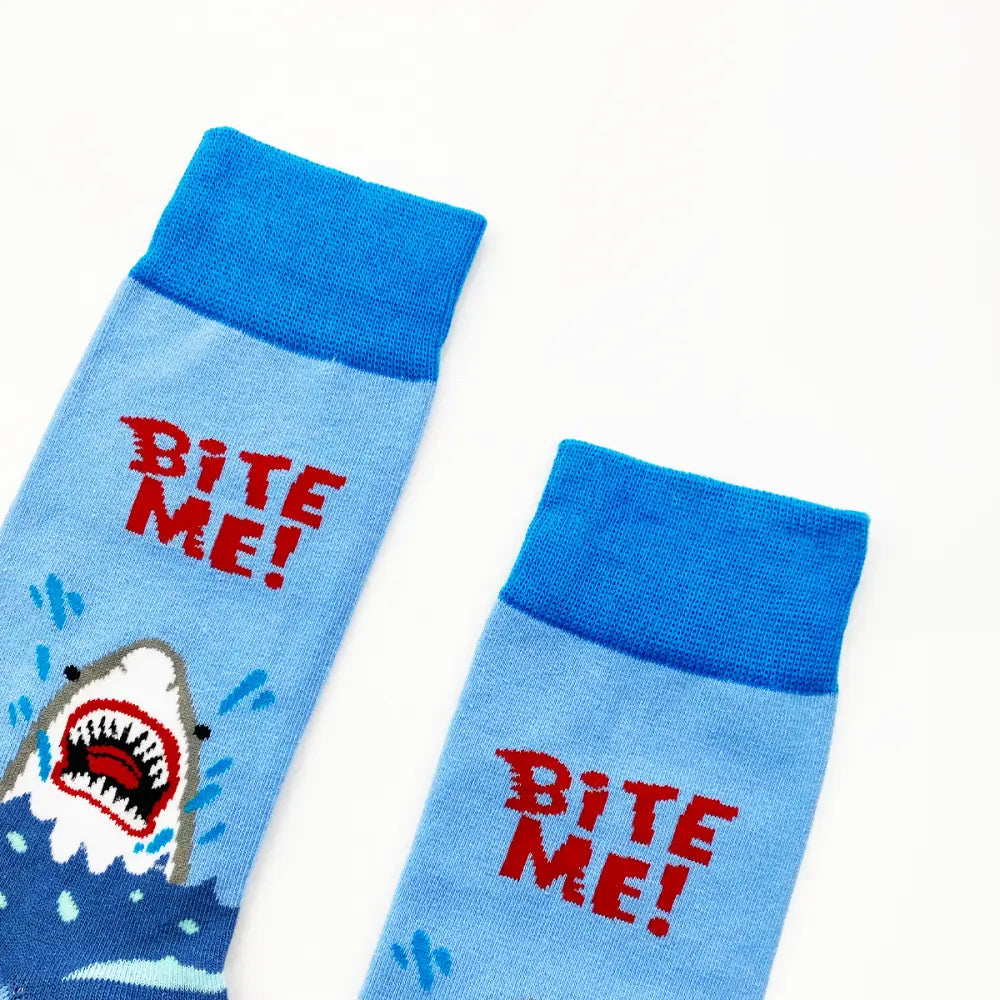 Shark Bite Socks Comfortable Fit for All Sizes