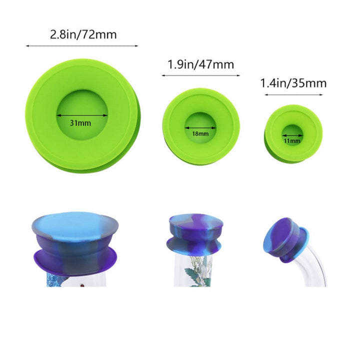 High-quality Silicone Cleaner Caps For Glass Water Pipes