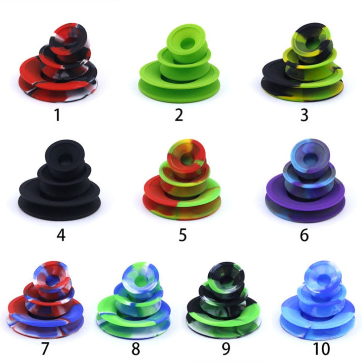 High-quality Silicone Cleaner Caps For Glass Water Pipes