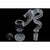 Space King Snake Banger Set Unique Snake Shape for Dabbing