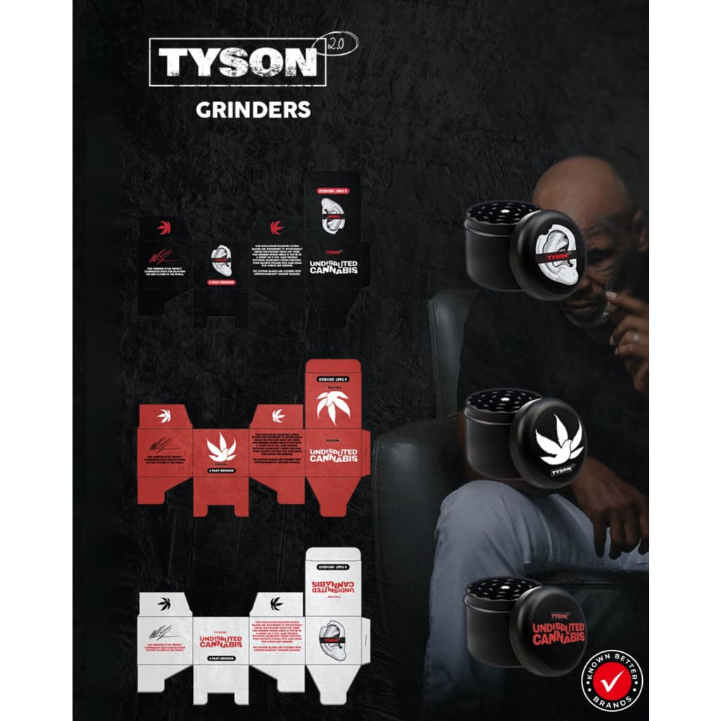 Tyson 2.0 Pigeon 4 Part Herb Grinder - Shop