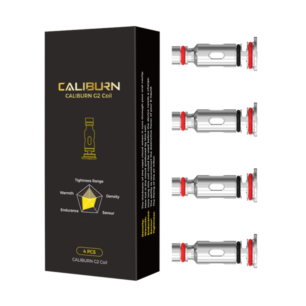 Uwell Caliburn G2 Pod Kit With 750mah Battery & 2ml E-liquid Capacity