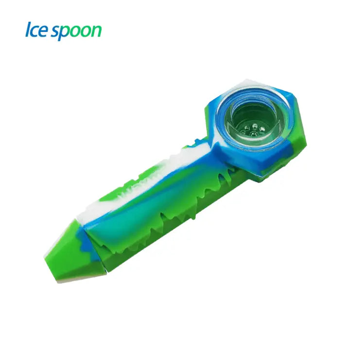 Waxmaid Freezable Silicone Ice Spoon Pipe for Summer Sessions