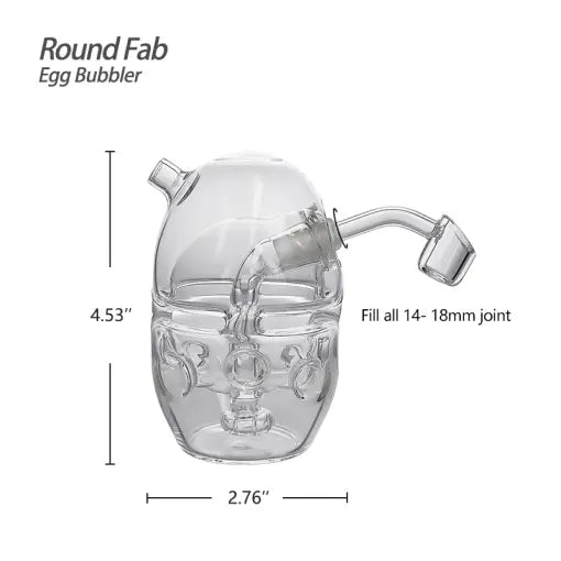 Waxmaid 4.53''Round Fab Egg Bubbler