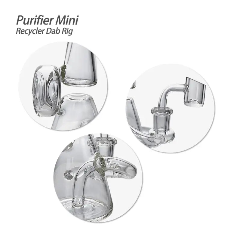 Waxmaid 5.1'' Purifier Mini Recycler Dab Rig