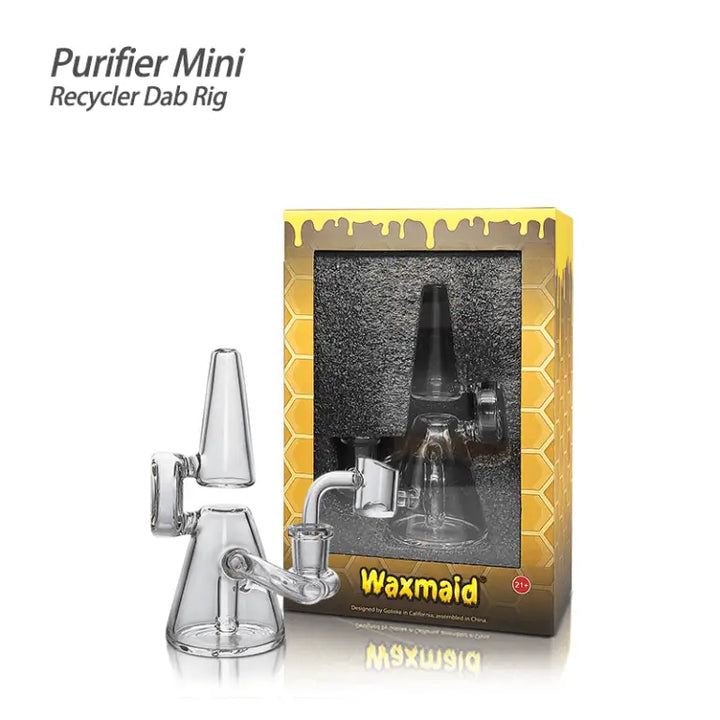 Waxmaid 5.1'' Purifier Mini Recycler Dab Rig