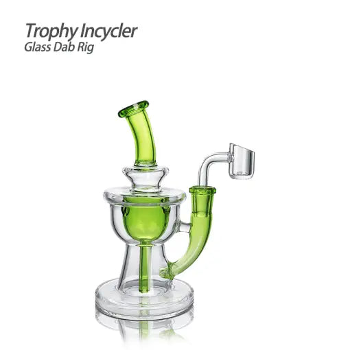 Waxmaid 6.38″ Trophy Incycler Glass Dab Rig