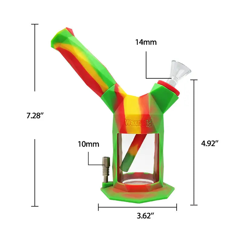 Waxmaid Gemini 2-IN-1 Water Pipe & Nectar Collector