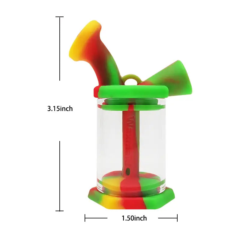 Waxmaid Silicone Glass Mini Bubbler