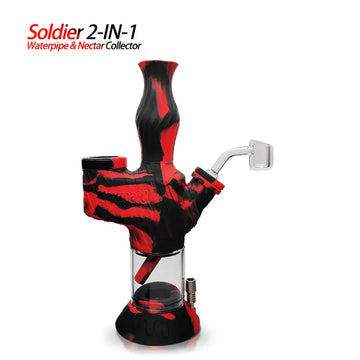 Waxmaid Soldier Nectar Collector and Water Pipe Durable Design