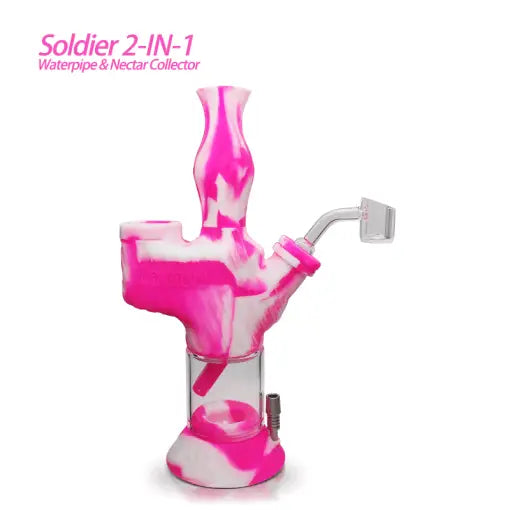 Waxmaid Soldier 2 in 1 Water Pipe&Nectar Collector