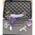 Wolf Head Water Pipe With Opal Eyes And Pelican Case