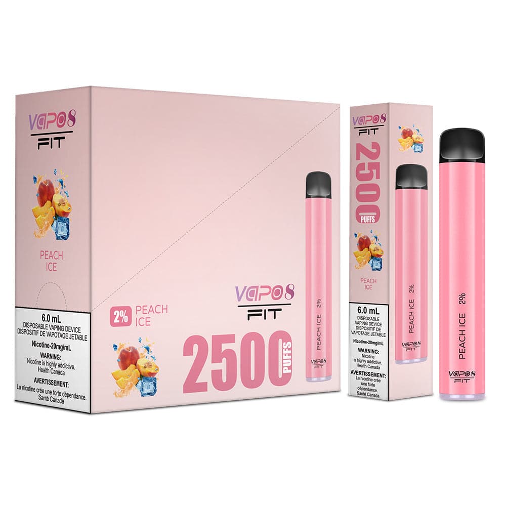 Vapo8 FIT 2500 Puffs 2% nic Disposable Box of 10