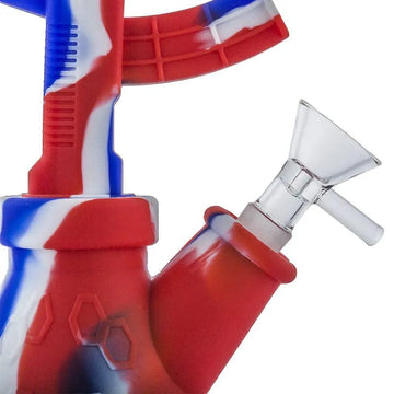 11.4" 2-in-1 Silicone Gun Bong/Nectar Collector