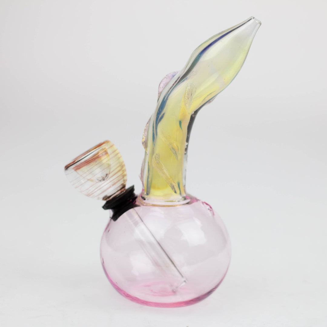 changing color glass water pipes 6"_3