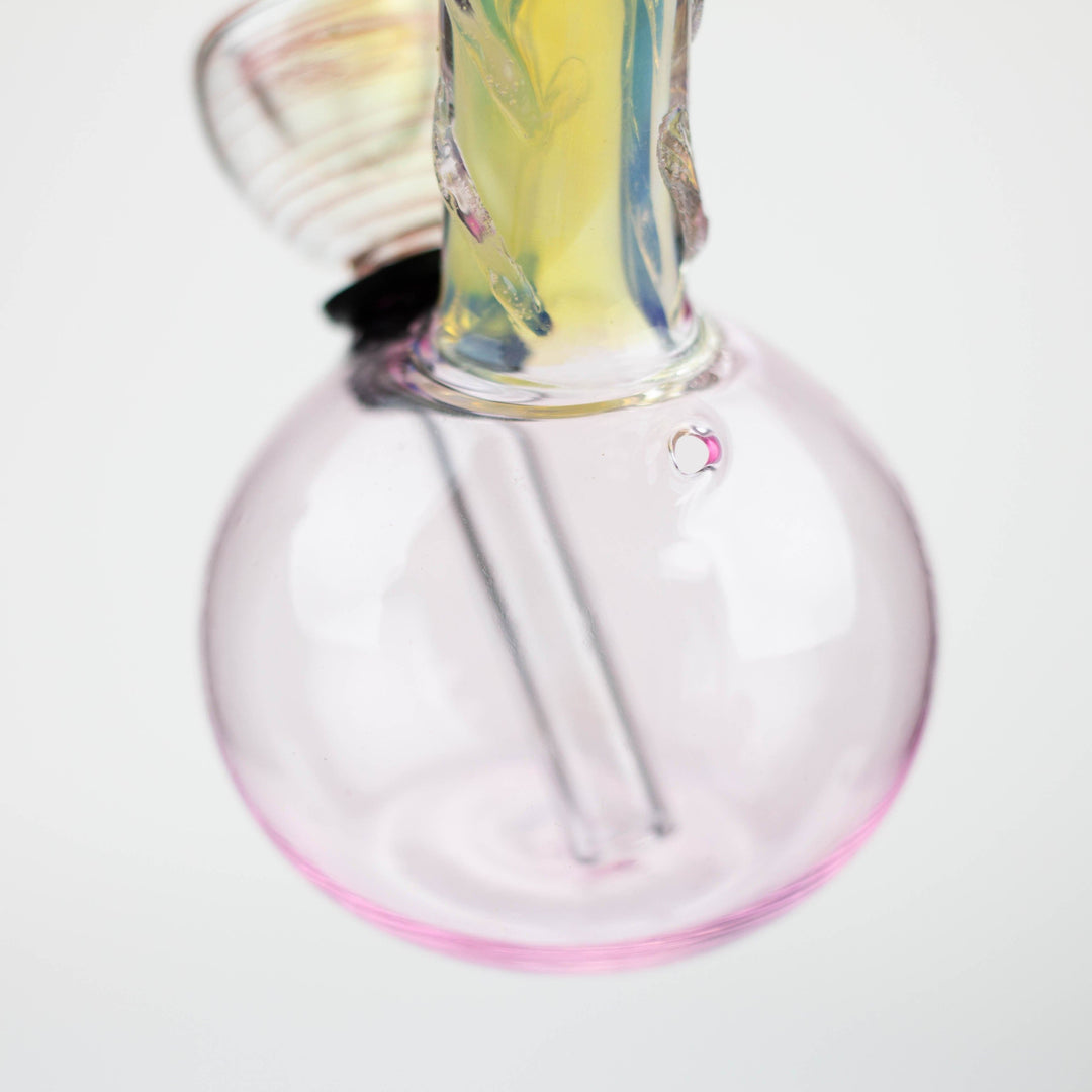 changing color glass water pipes 6"_4