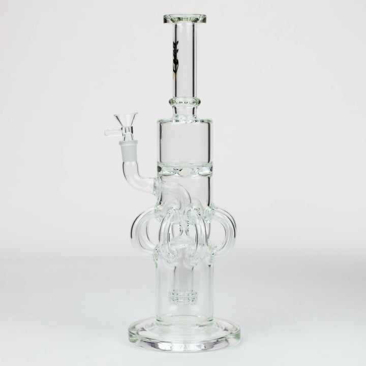 H2O Glass water recycle pipes 15"_2