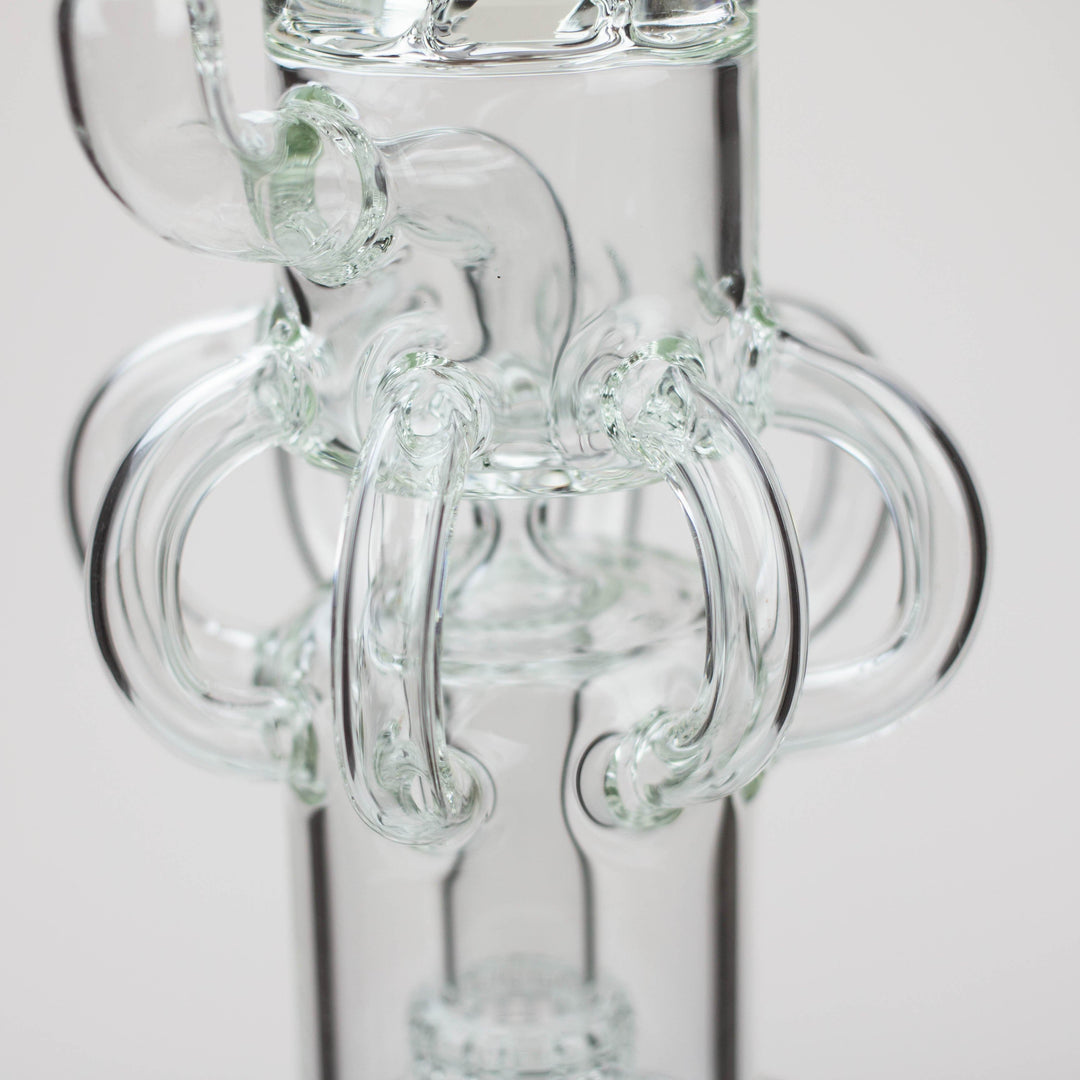 H2O Glass water recycle pipes 15"_5