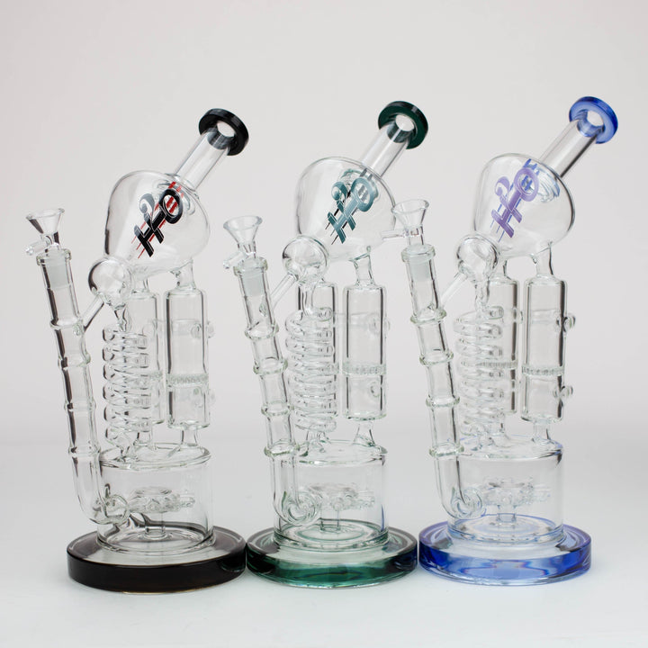 H2O Coil Glass water recycle pipes 12"_0