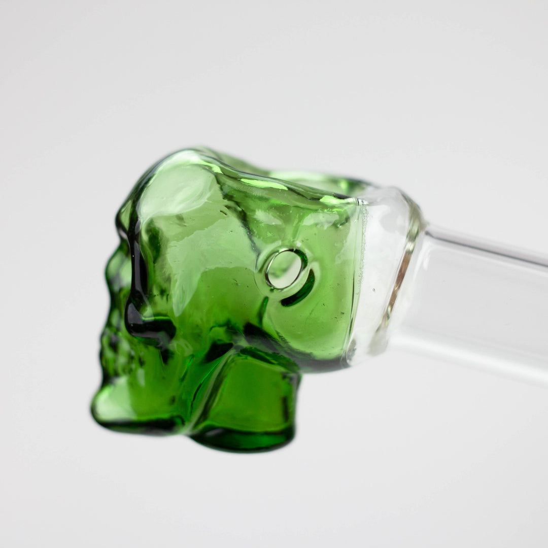 GLASS PIPE-SKULL 5"_7