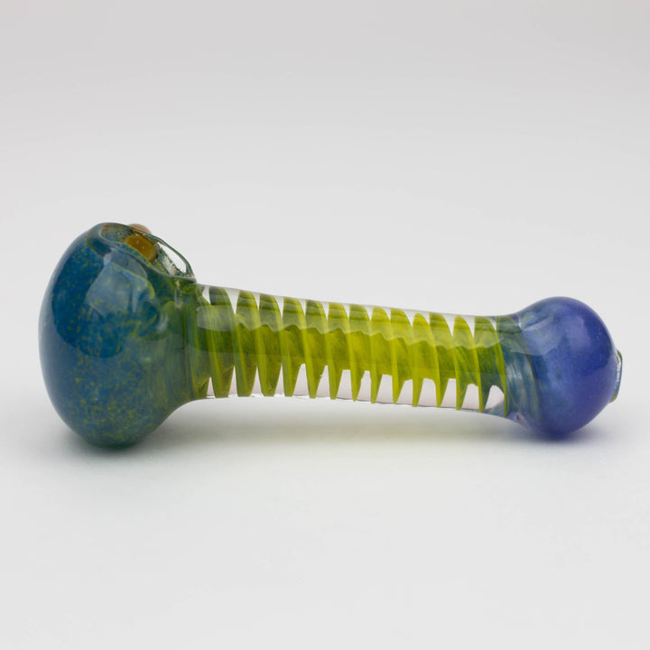 Soft glass hand pipe 4.5"_4