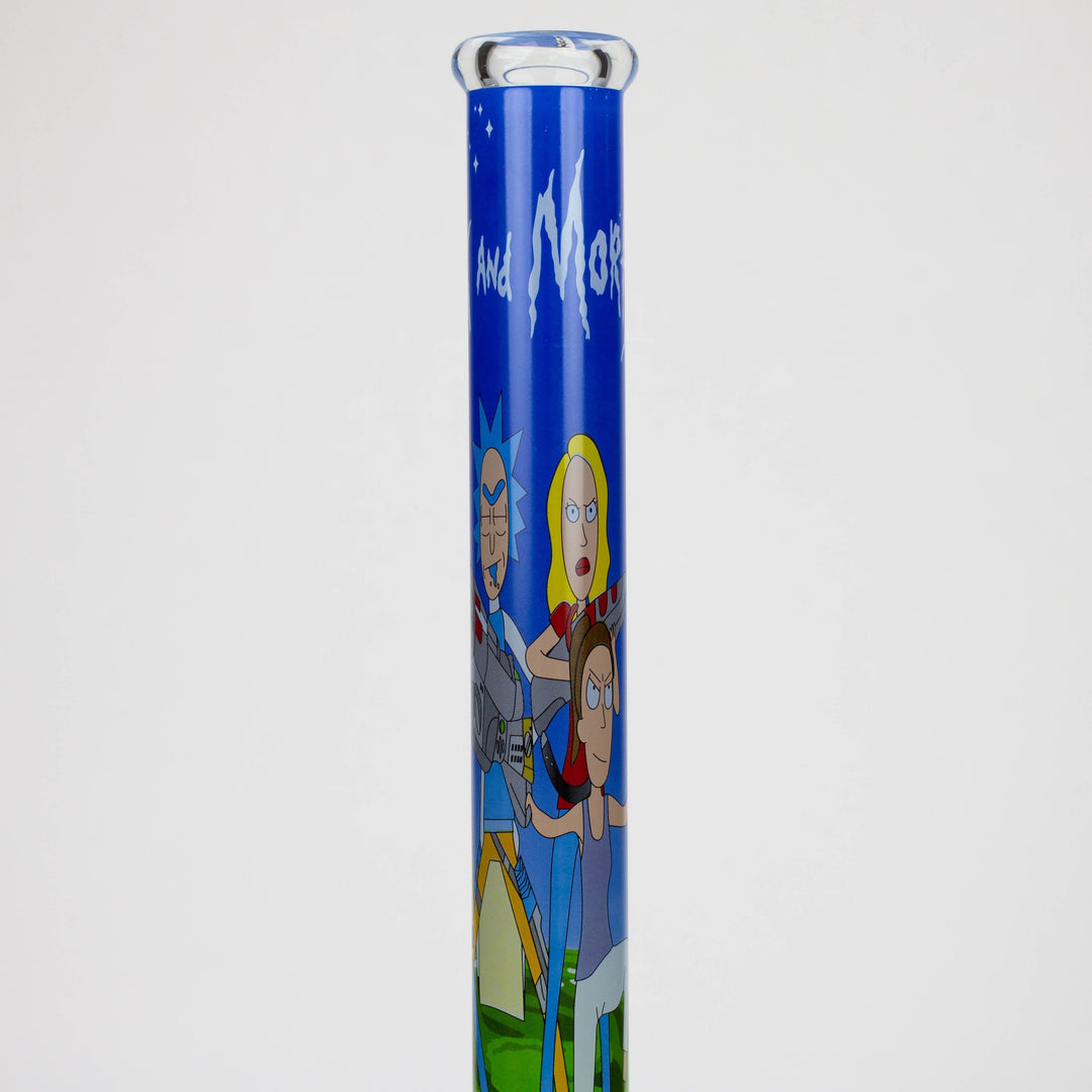 RM Cartoon 9 mm glass water pipes 22"_1