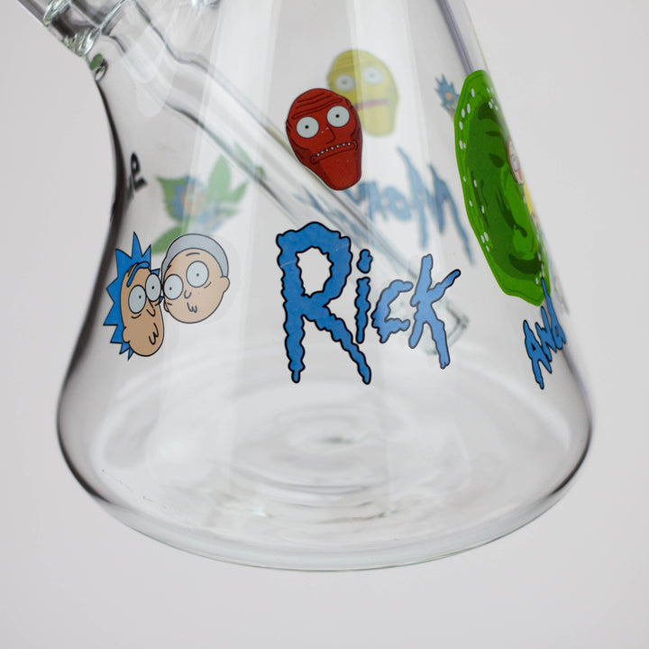 RM Cartoon 9 mm glass water pipes 22"_3