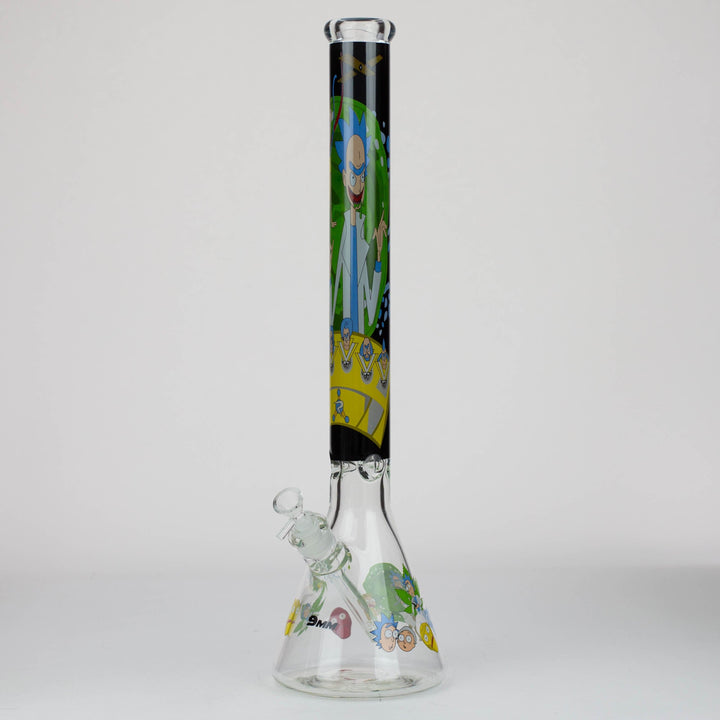 RM Cartoon 9 mm glass water pipes 22"_7