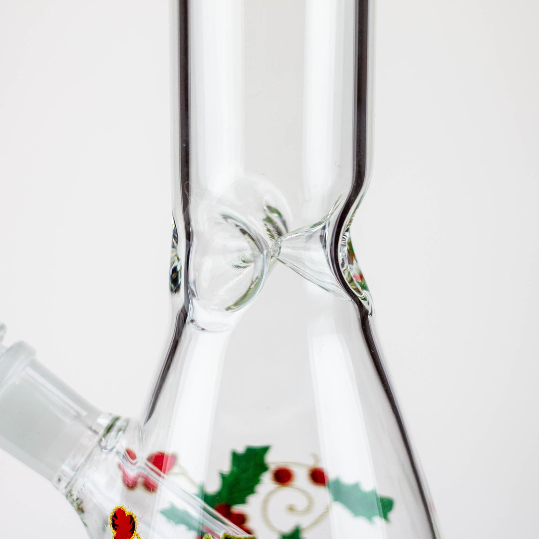 WellCann 12" glass water pipes with Christmas Design_5