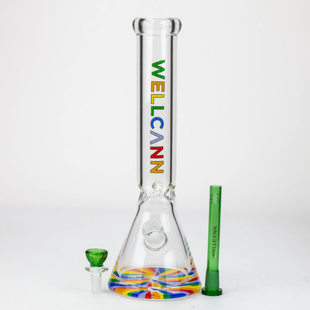 WellCann 14" 7 mm Thick beaker pipes with thick decal base_2