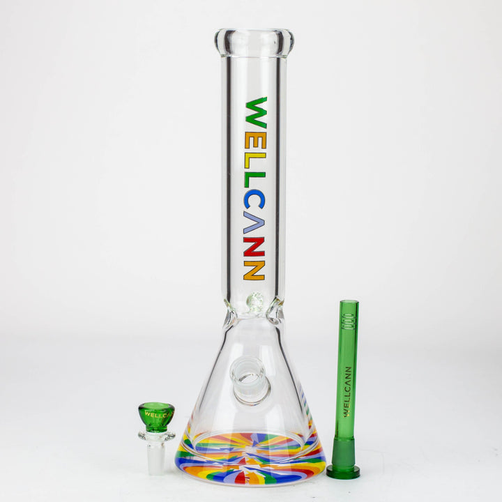 WellCann 14" 7 mm Thick beaker pipes with thick decal base_2