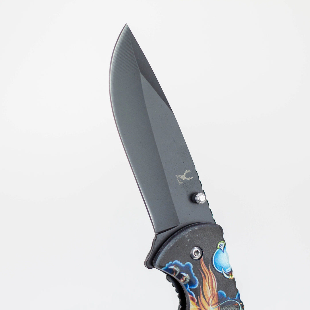 The Bone Edge Night Dragon Folding Knife 8.5″ Stainless Steel_3