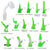 45° quartz dab banger (2 pack)