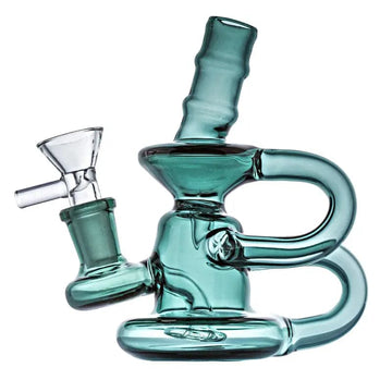 5" Mini Glass Recycler Dab Rig