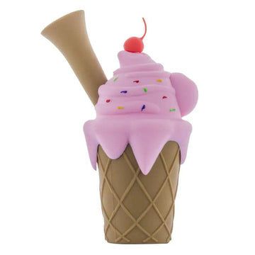 6" Ice Cream Silicone Dab Rig
