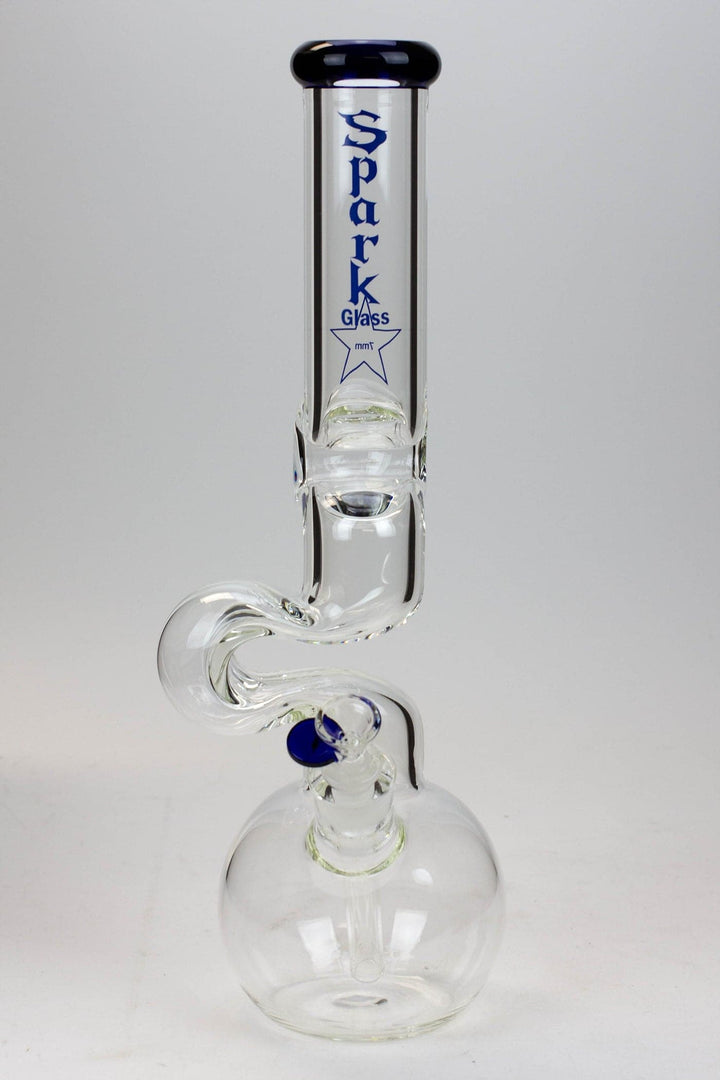 Spark kink zong glass bong 16"_12