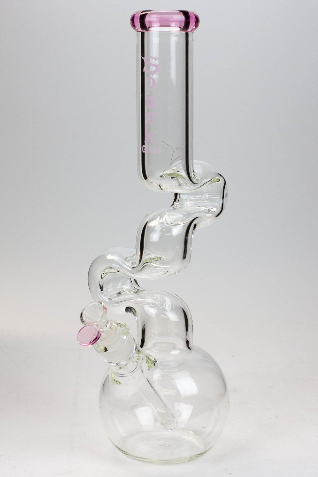 Spark kink zong glass bong 16"_8