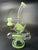 9" Cube Glass Recycler Dab Rig